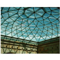 Vorgefertigte Stahlkonstruktion Einkaufszentrum Glass Glasmalerei Dome Dach